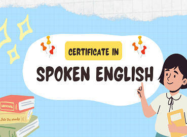 CERTIFICATE IN SPOKEN ENGLISH